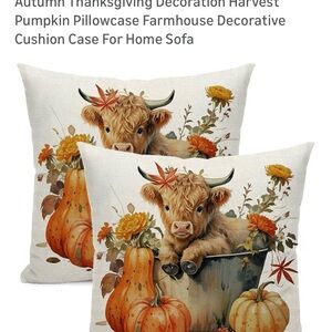 Autumn Farmhouse Decorative Pillowcase Set